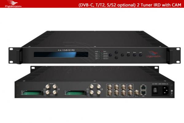 Quality (DVB-C, T/T2, S/S2 optional) 2 Tuner IRD with CAM wholesale