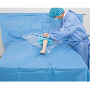 China MAYO Surgical Knee Arthroscopy Drape Pack PE Coated Nonwoven Fabric on sale