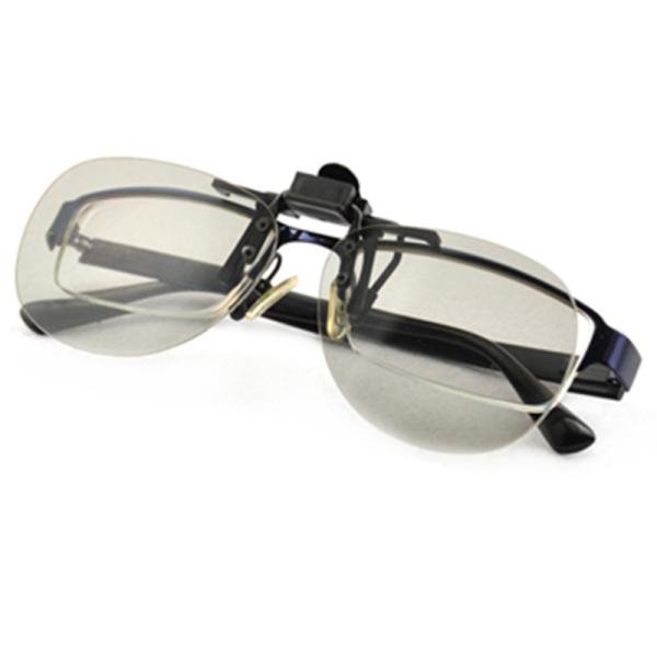 Clip on IMAX 3D Glasses For Myopia Glasses Passive 3D Linear Polarizer Glasses