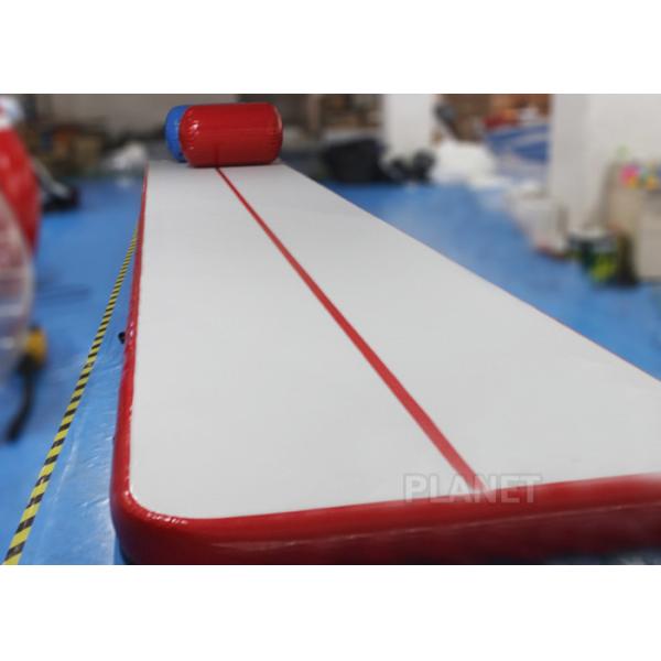 Safety Inflatable Air Tumble Track DWF / Drop Stitch Material For Gymnastics