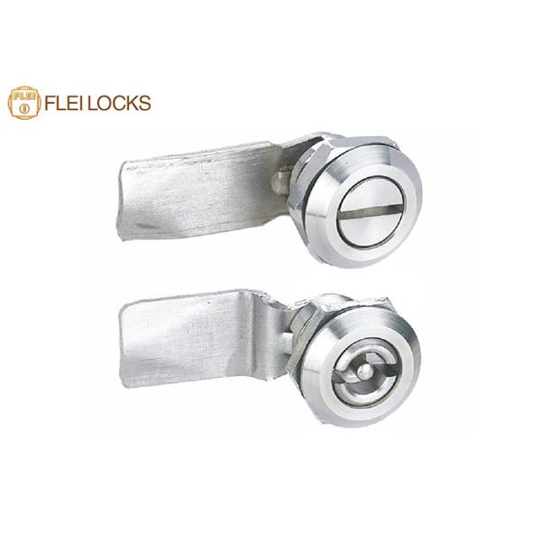 Surface Polished Stainless Steel Cam Lock 90 Degree Rotating With Polished Surface
