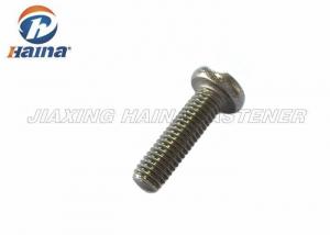 China Pan Head Stainless Steel Machine Screws Phillips Drive For Installation Works on sale