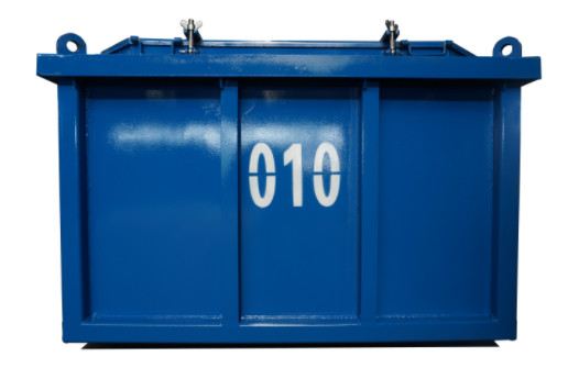 Offshore Platform 1100kg 1500kg Mud Skip Waste Management