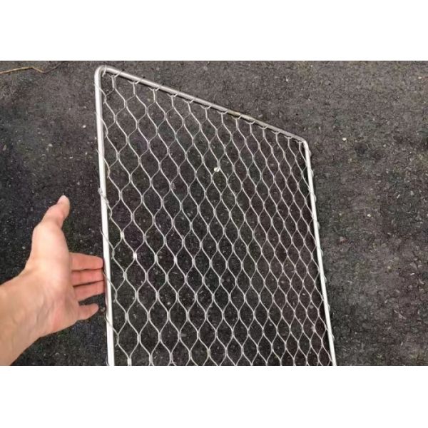SS304 2.2mm Stainless Steel Rope Mesh Manufacturer for Bridge Fall Prevention