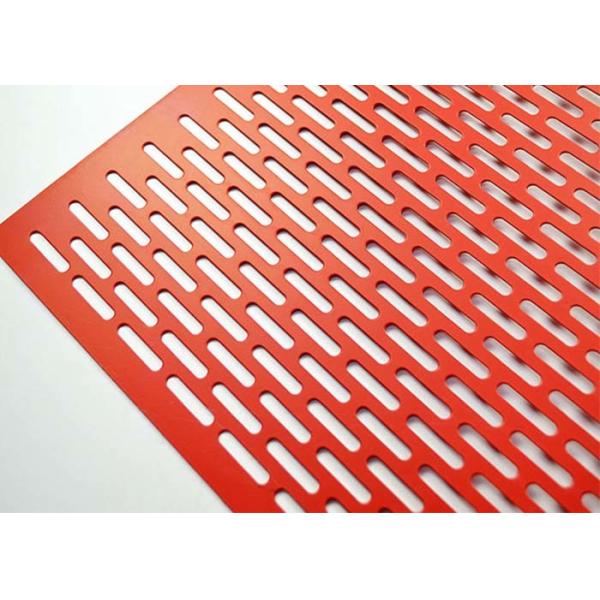 Slotted Hole Perforated Metal Sheet Offer An Efficient Way To Filter, Grades Liquids And Solids For Food Industries