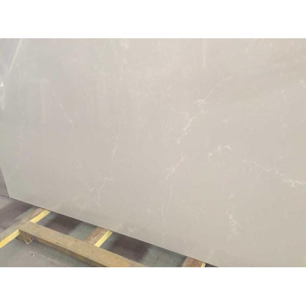 Prefab Quartz Stone Countertops For Home / Hotel Various Edge Optional