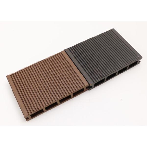 Outdoor Wood Grain WPC Decking 3D Embossed Wooden Plastic Composite Flooring