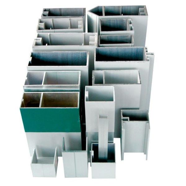 Aluminum Curtain Wall Profile For Construction , Mill Finished / Powder Painted / Anodized