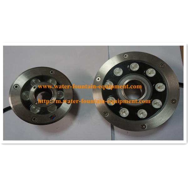 Fully SS304 Underwater Led Fountain Lights , Submersible Fountain Lights