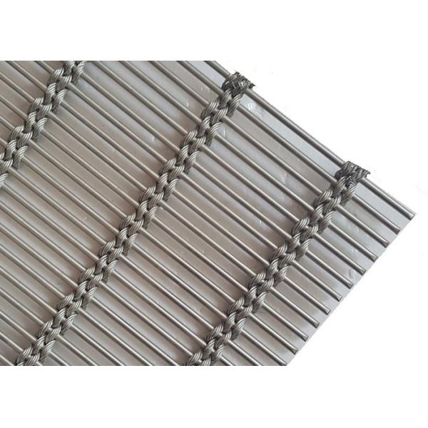 Construction Building Decorative Wire Mesh Facade, Decorative Cable Mesh Ceiling