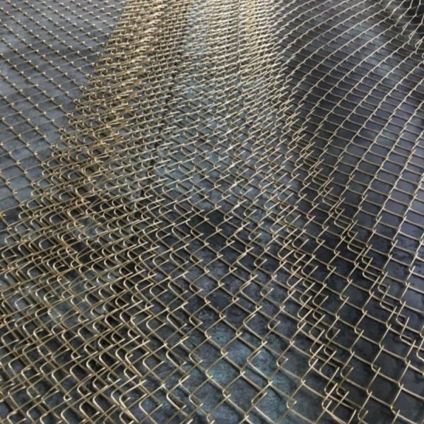 hot dip galvanized 6' tall diamond hole chain link iron wire mesh fence pvc coated vinyl fence