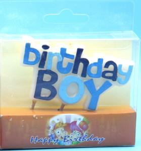 Cheap Birthday Boy Shaped Birthday Candles Personalized Gift Smokeless for sale