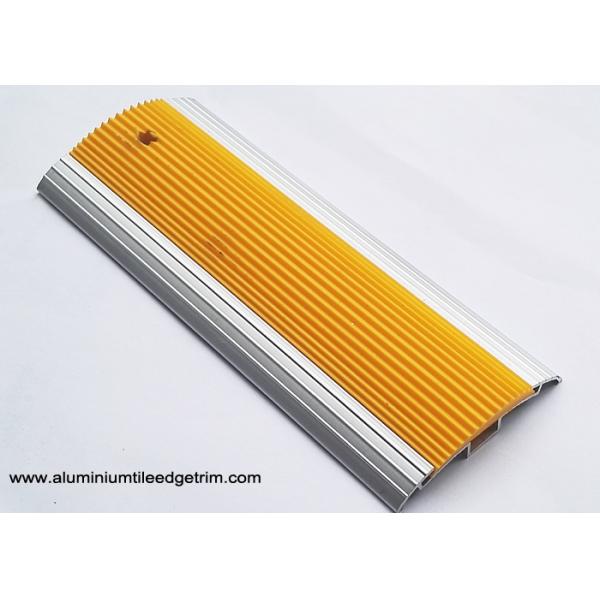 Anti Slip Aluminium Floor Trims Adjustable Height / Edge Transition Floor Tile Beading