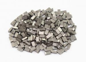 Cheap High Wearable Tungsten Carbide Saw Tips For Hardwood , Carbon Steel , Cork, YG6 ,YG6X for sale
