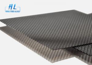 China Black Color 304 Stainless Steel Security Screens Bulletproof 0.7-1.5m Width on sale