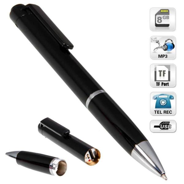 720P HD WIFI P2P Pen Spy Hidden Camera Covert Video Streaming Recorder Home Security Nanny Camera Remote Baby Monitor