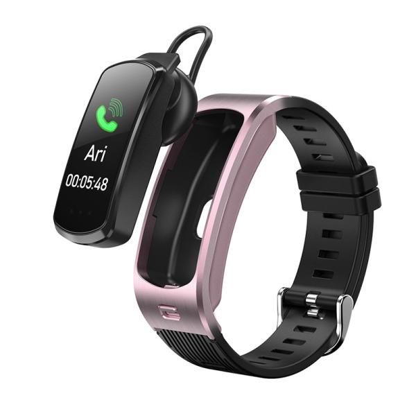 HL6 Smart Watch 0.96inch Android IOS Waterproof Silica 90MAH Gel IP67 Waterproof Smart Bracelet