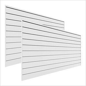 Odorless Acoustic Melamine Slatwall Panels Recycled Soundproof