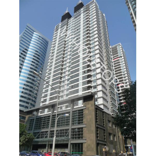 Non Flammable 1.5MM-8.0MM Exterior Aluminum Curtain Wall Panels Anti Static