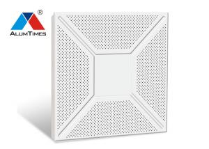 China OEM ODM Square Aluminum Perforated Ceiling Panel For Interior Decoration on sale