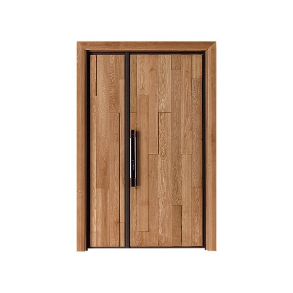 Modern Villa Doors Residential Main Kitchen Soundproof Wood Door