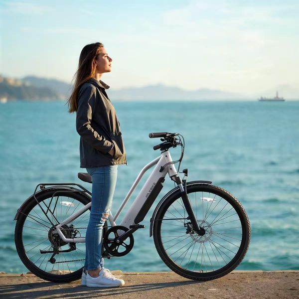 Wholesale Classic 26 Inch Electric Bike | 36V 7.6Ah Urban Commuter E-Bicycle | OEM/ODM Available Women Bike