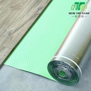 Cheap Green Cross Linked Polyethylene Foam Roll Soundproof Vapor Barrier Underlay for sale
