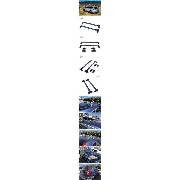 Portable Car Top Carrier Cross Bars , B040 2007 - 2011 Honda Odyssey Universal Locking Roof Bars