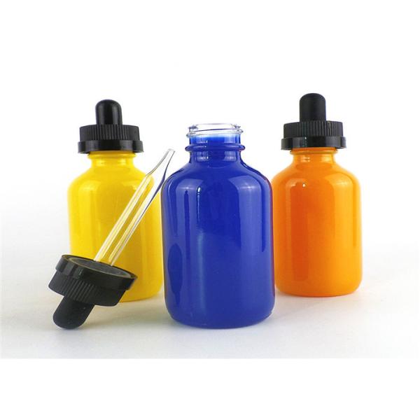 Custom Printed Colored 30ml Glass Dropper Bottles Luxury Cosmetic Packaging