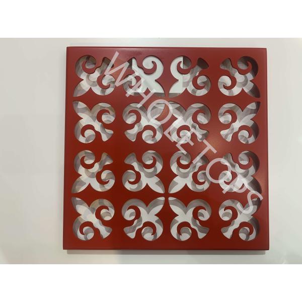 1.5MM Laser Cut Aluminum Panel Decoration Facades Of Buildings / Cladding Panels