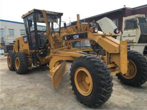 Cheap 123KW 2000rpm Power Caterpillar 12H Used Road Grader for sale