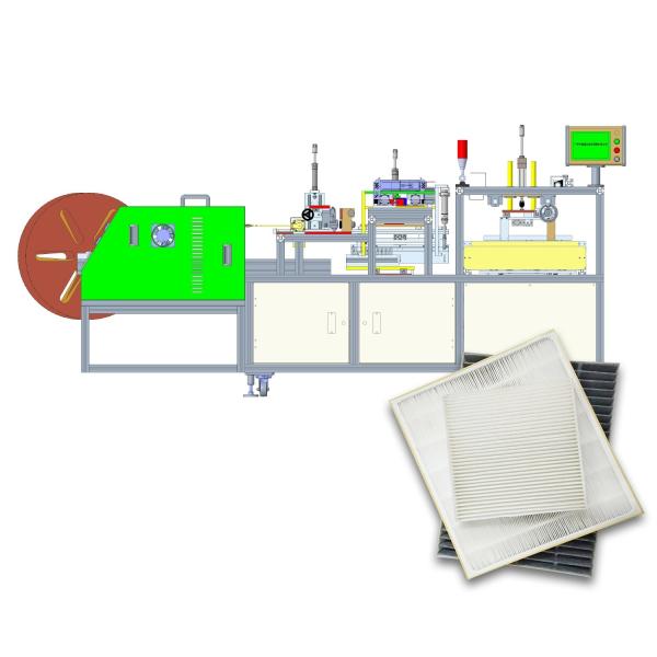 Welt Continuously Car Filter Making Machine Air Filter Manufacturing Machine