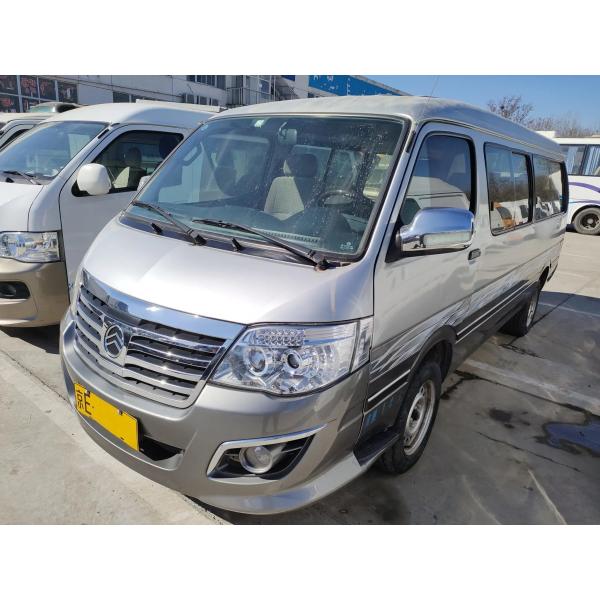 Used Mini Coach Sliding Windows 5.4 Meters 14 Seats Golden Dragon Hiace XML6532 Air Conditioner