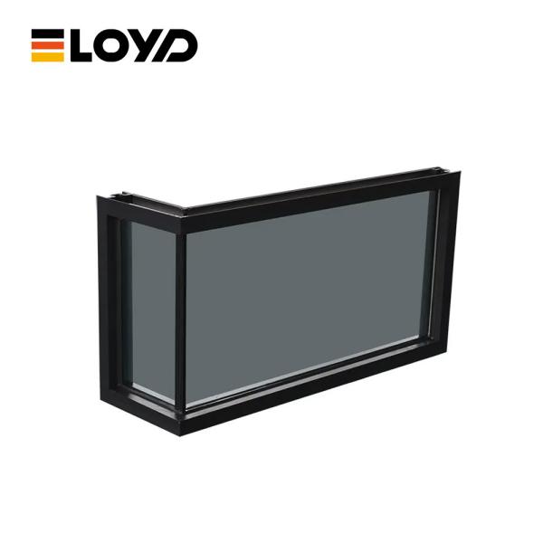 Low E Glass Fixed Soundproofing Windows Allstyle Aluminium Windows