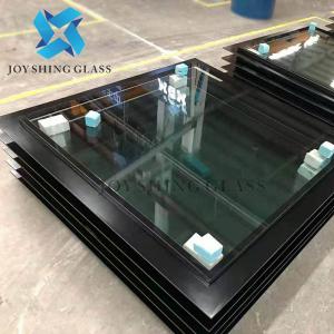 China Double Insulated Glass 6+12A+6mm Low-E Insulating Glass Curtain Wall on sale