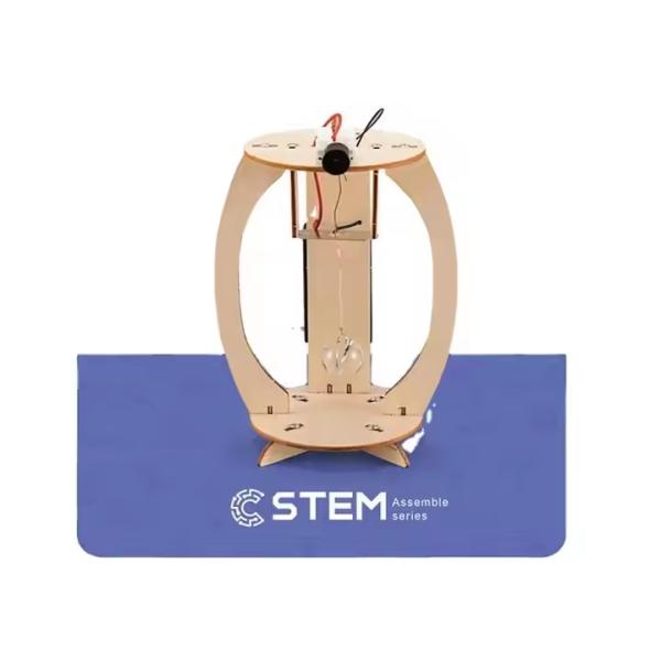 Simulate Seismograph Puzzle Wooden Preschool Toys Professional Easy Assembly