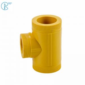 China 20-110mm Indoor PPR Pipe Fittings Ppr Equal Tee With Long Time Service on sale