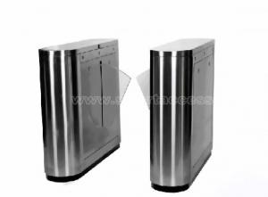 Cheap Access Control Automatic Flap Barrier Gate TCP / IP Security Gate Access Control Wheelchair Lanes For Subway for sale