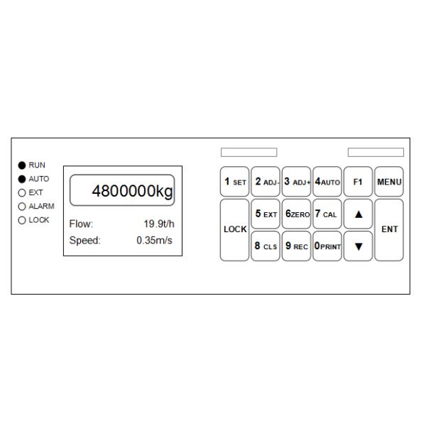 Ration Flow Feeding Belt Scale Controller Lcd Display For Belt Scale System