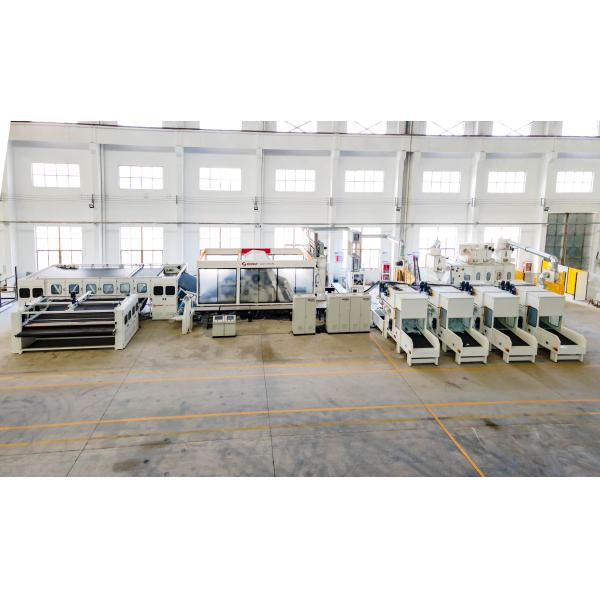 8m Needle Punching Non Woven Fabric Geotextile Production Line