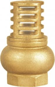 Cheap 1 Inch 2 Inch 3 Inch 4 Inch Brass Foot Valve  FV5001 Max25bar Forged Brass Body for sale