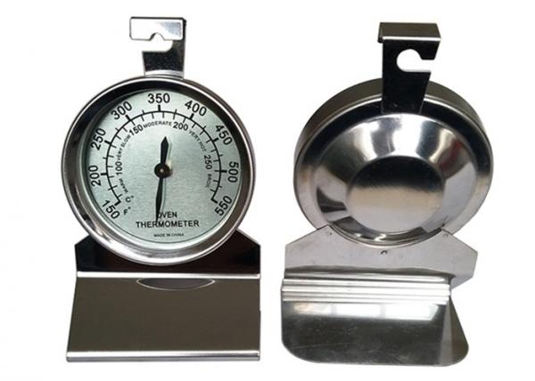 Quality 58mm Dial Sitting Hanging Oven Thermometer Heat Resistant For Pizza Baking wholesale