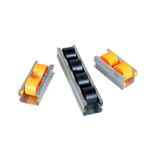 Durable Anti - Static Flow Sliding Door Bottom Track For Lean Pipe Rack Storage