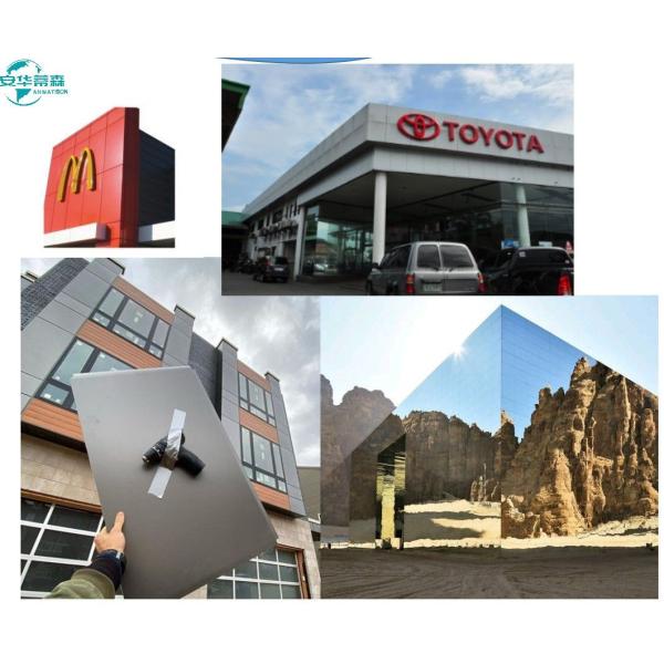 Easy And Quick Installation Acm Panels Modern Design With PE Coating