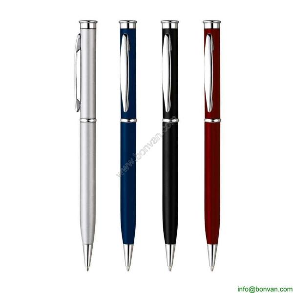 engraved metal ball pen, laser metal ball point pen