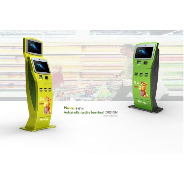 Hotel Waterproof Self Service Photo Kiosk Wireless Connective