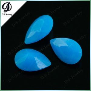 China Loose cheap price Pear shape tibetan turquoise bead for sale on sale