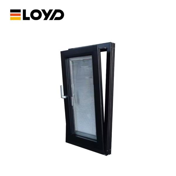 2mm Fixed Fire Rated Aluminium Windows Thermalproof Lightweight