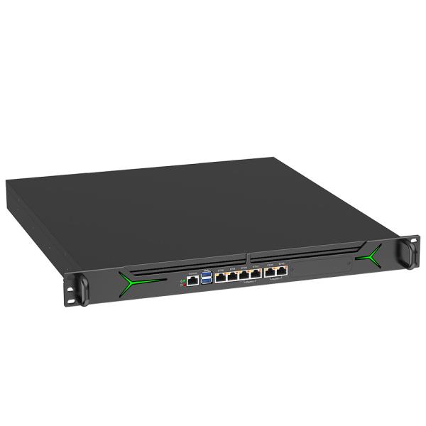 1U Rackmount Network Security Server With 12th 13th Gen Intel Core I3 I5 I7