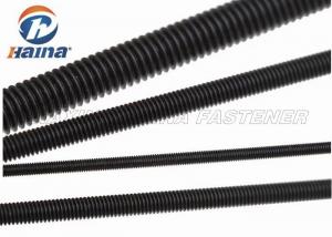Cheap Finished  carbon steel All Bar Grade 5 Grade 8 Fully Black Threaded Rod for sale